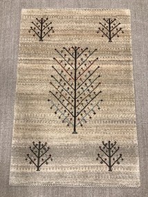 Loribaft Tappeto 80 x 120 Beige (Iran) Annodato A Mano