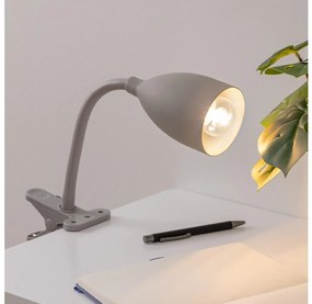 Atmosphera - Lampada con morsetto SILY 1xE14/7W/230V grigio