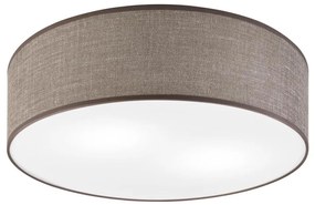 Plafoniera SIRJA 2xE27/15W/230V Ø 45 cm marrone