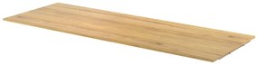 Top per lavabo  SENSEA L 135.3 x H 1 x P 48.1 cm beige truciolare, legno effetto naturale