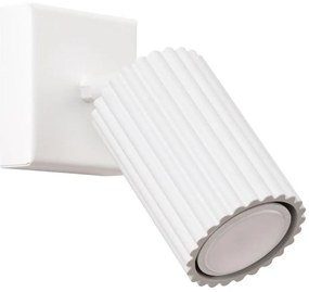 Sollux SL.1540 - Faretto da parete KARBON 1xGU10/10W/230V bianco