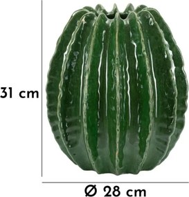 Vaso Cactus Ball Cm Ø 28X31