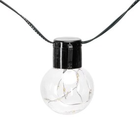 Aigostar - Catena di Natale solare a LED 20xLED/8 funzioni 11,5m IP65 multicolore