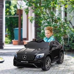 Macchina Elettrica per Bambini 12V con Licenza Mercedes GLA 45 AMG Nera...