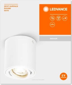 Ledvance - Luce Spot SPOT 1xGU10/7W/230V bianco