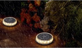 Aigostar - Lampada solare LED LED/0,6W/5,5V 24,5 cm 3200K IP66 nero