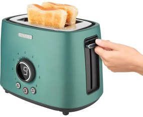 Sencor - Tostapane a due fessure con griglia riscaldante 1000W/230V verde menta