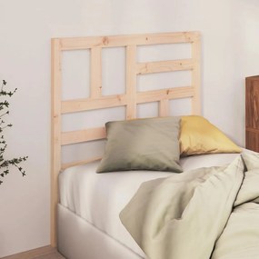 Testiera per letto 106x4x104 cm in legno massello di pino