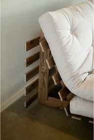 Divano letto bianco/azzurro 140 cm Roots - Karup Design