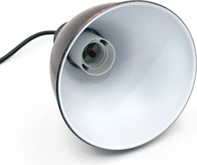 Brilagi - Lampadario LED sospeso su cavo RIDDY 1xE27/60W/230V rame/patina