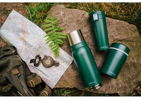 Termos da viaggio verde per il pranzo Fuori, 500 ml - Vialli Design