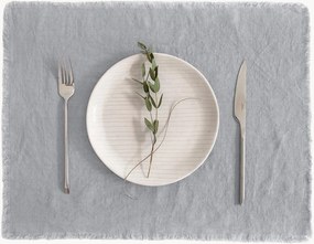 Tovaglietta americana in lino Light Grey