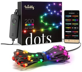 Twinkly TWD200STP-BEU - Striscia LED RGB dimmerabile per esterni 200xLED 10m IP44 WiFi