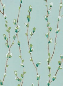 Harlequin Carta da parati Salice - Mint/ Emerald