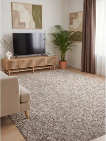 Tappeto grigio lavabile 80x150 cm Rocco Taupe – Elle Decoration
