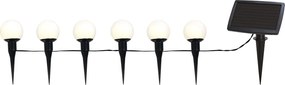 Catena luminosa solare a LED per esterni, lunghezza 5 m Globus - Star Trading