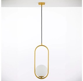 Jupiter 2042 - Lampadario a sospensione con filo IGON 1xE14/40W/230V oro