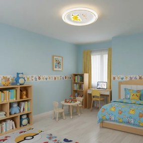 Brilagi - Plafoniera LED per bambini THUNDER LED/90W/230V 3000/4500/6000K
