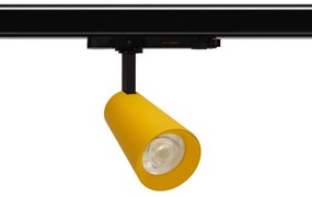 Faro LED 30W Trifase Giallo CRI92 Bianco Variabile 38° - Bridgelux LED Colore Bianco Variabile CCT