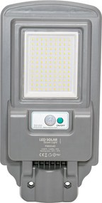 Armatura LED Solare 2000 lm Autonomia 12 ore con Telecomando e Braccio Colore Bianco Naturale 4.000K