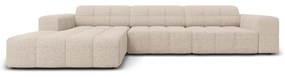Divano angolare beige (angolo sinistro) Chicago - Cosmopolitan Design