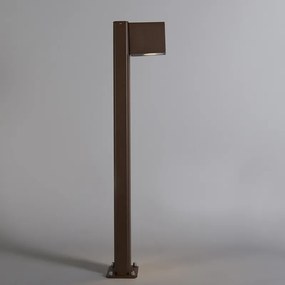 Lampada da terra smart da esterno marrone ruggine 65 cm IP44 incl. WiFi GU10 - Baleno
