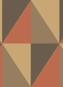Cole & Son Carta da parati Apex Grand - Brick/ Black