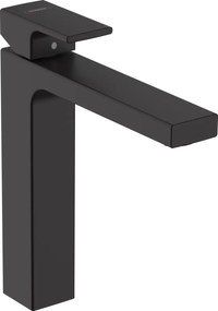 Miscelatore monocomando lavabo 190 con piletta Nero Opaco Hansgrohe Vernis Shape 71562670