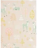 Kindertapete Golden Woods von Majvillan - Sweet Pink