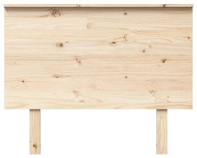 Testiera per letto 104x6x82,5 cm legno massello di pino