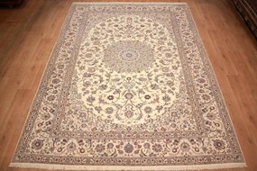 Nain Tappeto 260 x 360 (Iran) Annodato A Mano
