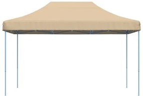 Tenda da Festa Pieghevole Pop-Up Beige 440x292x315 cm