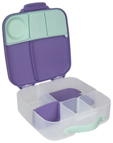 Box porta merenda grande – lilac pop