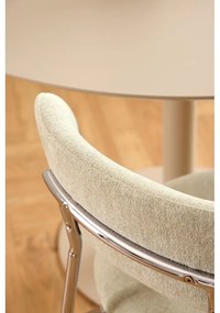 Sedia da pranzo color crema Lyric – Actona