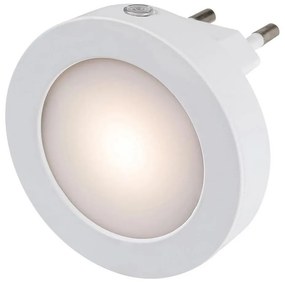 Rabalux 2282 - Lampada notturna LED con sensore PUMPKIN LED/0,5W/230V diametro 65 mm