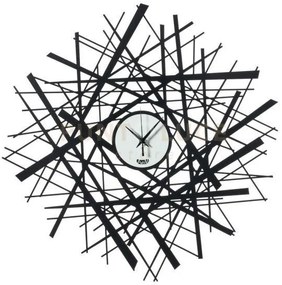 Orologio shanghai nero e bianco marmo in ferro diametro58cm