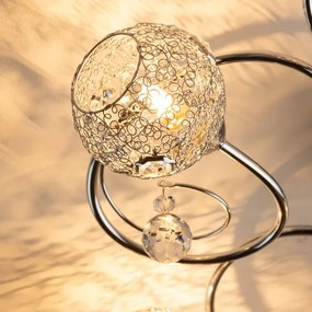 Eglo 32103 - Lampadario a plafone LED VELAGO 5xG9/33W/230V cromo lucido