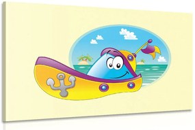 Quadro su tela – Avventura in barca