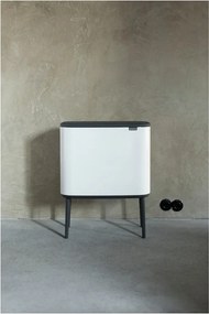 Cestino per la spazzatura in acciaio bianco touch 36 l Bo Touch Bin – Brabantia
