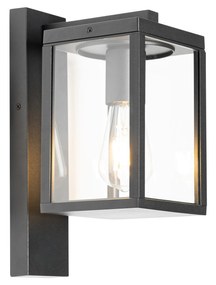 Lanterna da parete per esterni intelligente nera IP44 con Wi-Fi ST64 - Charlois