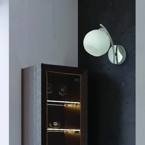 Applique AMOS 1xE27/40W/230V cromo lucido