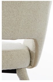 Sedia da pranzo beige Djeslin - Light &amp; Living