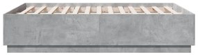 Giroletto grigio cemento 120x190 cm in legno multistrato