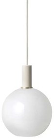 Collect Lampada a Sospensione Opale Sfera Basso Grigio Chiaro - Ferm Living