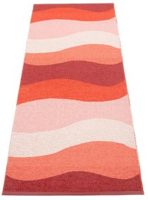 Passatoia da interno/esterno rossa 70x200 cm Urvi Fire – Pappelina