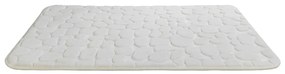 Tappeto da bagno con memory foam Beige, 80 x 50 cm Pebbles - Wenko