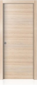 Porta interna scorrevole Desert in MDF colore rovere miele, L 80 x H 210 cm, apertura reversibile