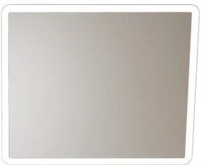 Specchio con illuminazione integrata bagno rettangolare L 80 x H 70 x P 3 cm