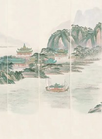Jannelli & Volpi Wandbild Kaisui - Pastel Panel 6