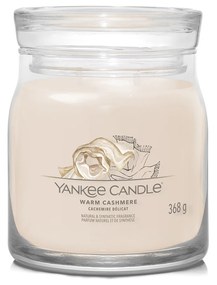 Warm Cashmere, candela in giara media Yankee Candle